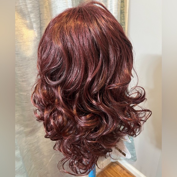 Vivica Fox Goldie-V Lace Front Wig in 99J - Picture 2 of 4